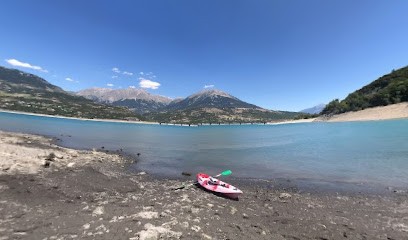 cabane des pêcheurs, Site de Pêche à Savines-le-Lac